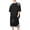 Black, variant on Outfits for Men 2 Piece Sets Man Shirt and Casual Mens Pants Casual Summer Set Cooling Lightweight Short Sleeve Shirt and Shorts Smooth Feel Breathable Relaxed Fit Vacation Travel Wear