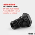 thumbnail image 5 of 1pcs 1/2-28 to 3/4-16, 13/16-16, 3/4NPT Automotive Threaded Oil Filter Adapter, 5 of 5