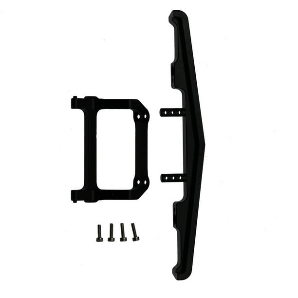 Conector de parachoques delanteros RC Parachoques delantero RC Multifuncional RC Repuesto automático de la pieza para 1/24 Modelo de simulación Axial SCX24 Black 1 Set Sweethay FN001792-02