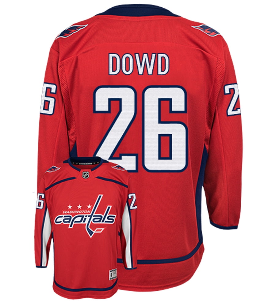 Nic Dowd Washington Capitals Home NHL Premier Youth Hockey Jersey