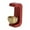 Red, variant on simhoa Door Opening Shopkeepers Bell Door Decoration for Barn Door Commercial Entry Black