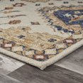 thumbnail image 6 of Lr Home Juniper Beige Blue 7 Feet x 9 Feet Ornamental Ethnic Wool Area Rug, 6 of 7