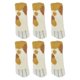 thumbnail image 4 of Paquete de 20 fundas elásticas para patas de silla, protegen los pisos contra rasguños, facilitan la movilidad de los muebles, reducen el ruido y se mueven silenciosamente, 4 of 8