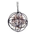 thumbnail image 1 of Elegant Lighting Geneva 20" 5 Light Royal Crystal Pendant Lamp, 1 of 1