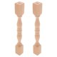 thumbnail image 2 of 2 balaustres de madera, postes decorativos de madera maciza para escaleras, vallas y armarios, balaustres de madera sin pintar, postes de madera tallada, repuestos para muebles de madera., 2 of 7