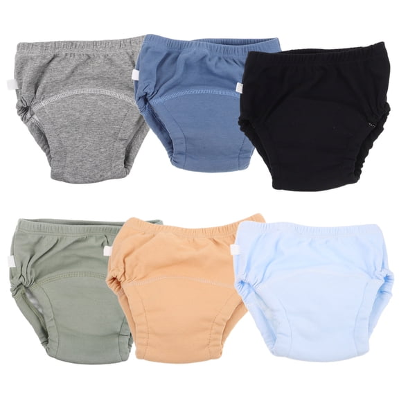 TABLZONE 6Pcs Breathable Cotton Training Pants Leakproof Comfortable Design