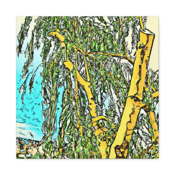 Willow Tree Pop Art - Canvas