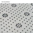 thumbnail image 3 of Zootealy 3pcs Floral Style Bathroom Non-Slip Pedestal Rug + Lid Toilet Cover + Bath Mat Set, 3 of 6