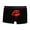 A-Black, variant on Valentine's Day Boxer Briefs For Men Underwear Relaxed Trendy 3D Breathable Personality Lip Print Suitable Underpants