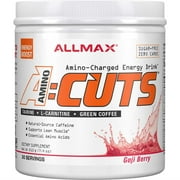 ALLMAX Nutrition AMINOCUTS (A:CUTS) Weight-Management BCAA, Goji Berry, 210g, 30 Servings
