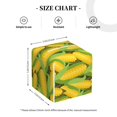 thumbnail image 2 of Honeii 's Corn 1 for Leather Square Tissue Box Cover Holder: A Stylish Organizer for Tabletops, Bathrooms, Cars & Offices, 2 of 5