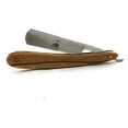 thumbnail image 3 of G.B.S Natural Wood Finish Scales 5/8" Straight Razor, Barber Approved Shaving Razor with Natural Wooden Handle and Stainless Steel for Beard Shaping, Enjoy the Vintage Shave, 3 of 6