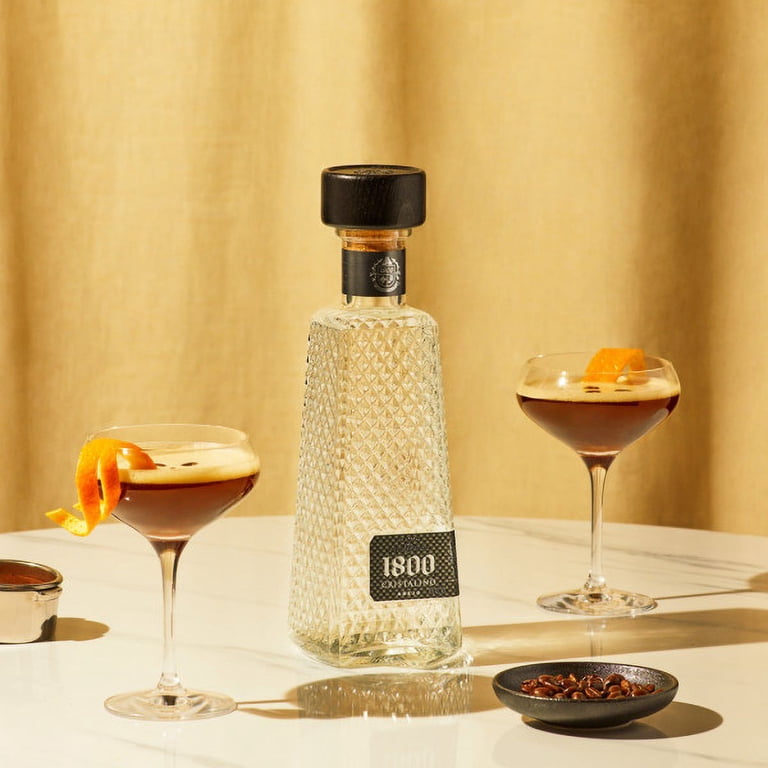 1800 Cristalino Tequila, 40% ABV, 80 Proof, 1 Count, 375 ml Glass
