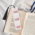 thumbnail image 4 of Kdxio Cute Bathtub Print Metal Tassel Bookmarks,Perfect Gift for Art Lovers and Bookworms Metal Bookmarks for Women, 4 of 8