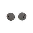 thumbnail image 1 of Gravity Shades Lunettes de Soleil à Monture Circulaire Bridge, Teinte Argent, 1 of 2
