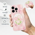 thumbnail image 5 of Phone Case for iPhone 11 Pro, TPU Bumpers Back Phone Cover for iPhone 11 Pro (5.8 inch), Fashion Cute Pink Floral Flower Designs iPhone Case for Women Girls, 5 of 14
