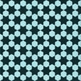 thumbnail image 1 of Ahgly Company Indoor Square Patterned Blue Lagoon Blue Area Rugs, 8' Square, 1 of 6