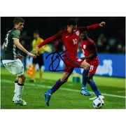 Dele Alli England Autographed 12" x 16" Red Jersey Photograph - ICONS - Fanatics Authentic Certified