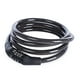 thumbnail image 1 of Candado de combinación para bicicleta contraseña de 4 dígitos carcasa de ABS candado de Cable de bicicleta resistente cadena compacta de acero al manganeso para bicicleta ANGGREK Otros, 1 of 7