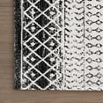 thumbnail image 6 of Boho Moroccan Kitchen Rug and Sets 2 Piece Non Skid Washable mat for Kitchen mats for Floor Farmhouse Black Bohemian Kitchen Decor (Black, One Size), 6 of 6