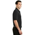 thumbnail image 3 of Port Authority K5200 Mens Silk Touch Interlock Performance Polo T-Shirt, Black - Extra Small, 3 of 6