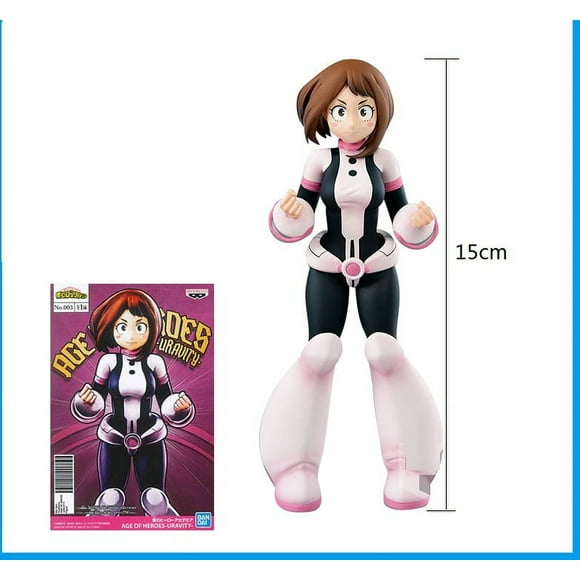 My Hero Academia Age of Heroes Uravity Ochaco Uraraka Action Figure 15cm Action Figures Adult Kids Gift Adult Kids Figure Gift