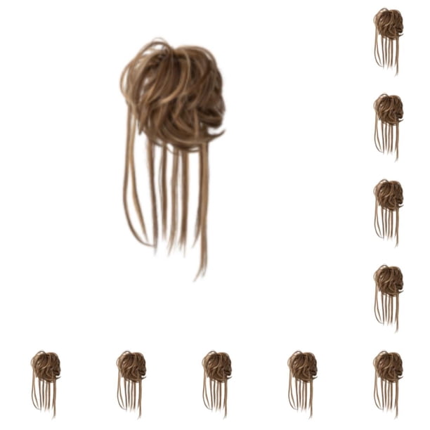 Minnieouse Moño de cola de caballo Peinado fácil y conveniente para mujeres con estilos novedosos y únicos Extensión de cola de caballo 10HM27 10HM27 10Conjunto