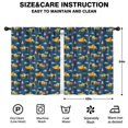 thumbnail image 2 of Blackout Kids Curtains,Cartoon Construction Vehicles Traffic Signs Childrens Insulated Curtains Set Of 2,Bedroom Essentials,Toddler Room Decor 42"x54", 2 of 5