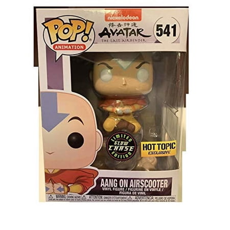 Funko Pop! Avatar The Last Airbender Aang on Airscooter Glow Chase GITD Exclusive