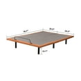 thumbnail image 6 of ESHINE Adjustable Bed Frame with Split Top Queen Smart Bed with Massage, Top Split, Head & Foot Incline, Wireless Remote, Zero Gravity, Dual USB Ports, Under Bed Light, Orange, 6 of 8
