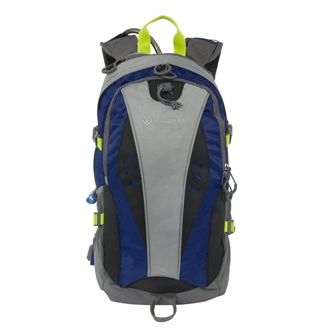 Outdoor Products 17 Ltr Gray Blue Hydration Backpack with 2-Liter ...