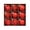 Red, variant on 9Pcs Champagne Gold Christmas Tree Ornaments, Glitter Sequin Beaded Vintage Christmas Tree Decorations for Mantel Wreath Party Holiday Home Decor, 9 Count