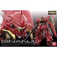 thumbnail image 3 of Gundam Real Grade Excitement Embodied 1/144 Scale Model Kit: #22 MSN-06S Sinanju, 3 of 3