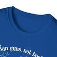 thumbnail image 4 of Ban Guns Not Books, Gildan Unisex Softstyle T-Shirt, Graphic Tee, S-3XL, 4 of 5