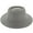 Grey, variant on Top Headwear Floppy Brim Paper Braid Flat Top Fedora Panama Hat - Grey