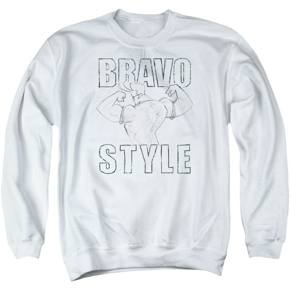 Johnny Bravo - Bravo Style - Crewneck Sweatshirt - X-Large