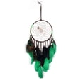 thumbnail image 1 of Antiguo regalo atrapasueños red atrapasueños con plumas naturales adorno decorativo para colgar en la pared del hogar kenally  JJ13724-00, 1 of 6