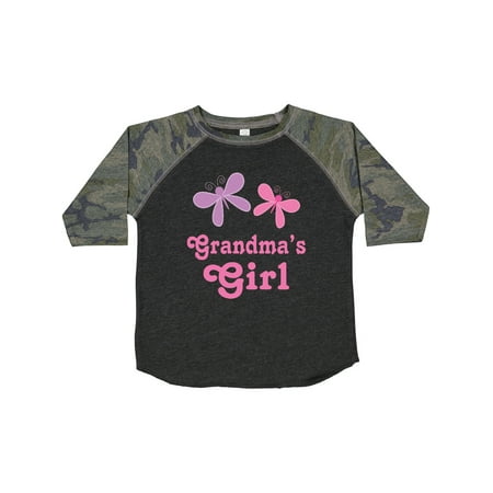 

Inktastic Grandma s Girl Grandchild Butterfly Gift Toddler Toddler Girl T-Shirt