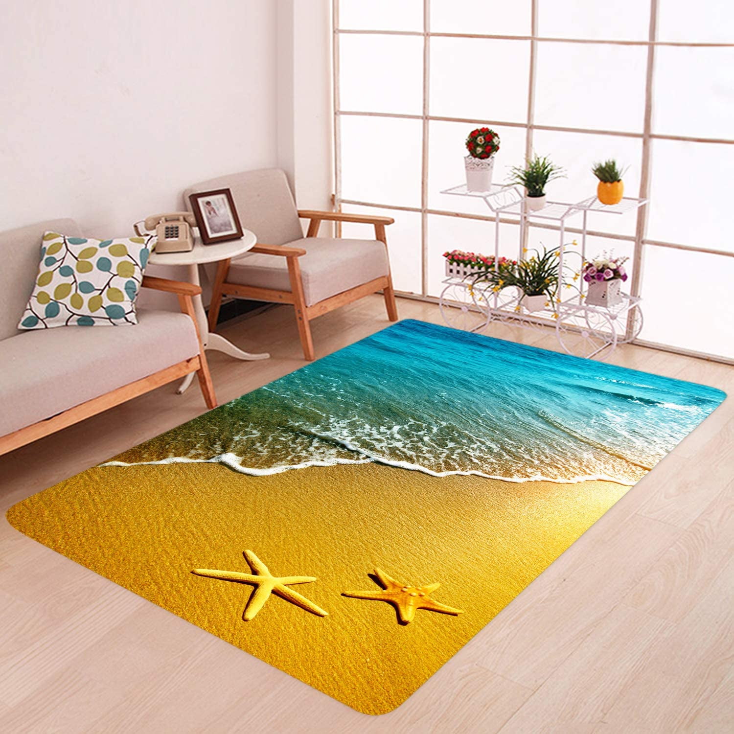 Printed bath rugs discount