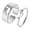 Silver, variant on 2pcs Raccoon Promise Ring for Couples - Raccoon Jewelry Matching Ring Alternative Engagement Ring Band Sets 316L Stainless Steel Adjustable Open Ring