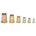 thumbnail image 3 of Ensemble d'Écrou Rivet Galvanisé, 200 Pcs pour Écrou Rivet Plat Métrique Fonctionnalités Améliorées, 3 of 8