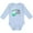 AE-Light Blue, variant on Inktastic My First Easter- Bunny in an Egg Boys or Girls Long Sleeve Baby Bodysuit