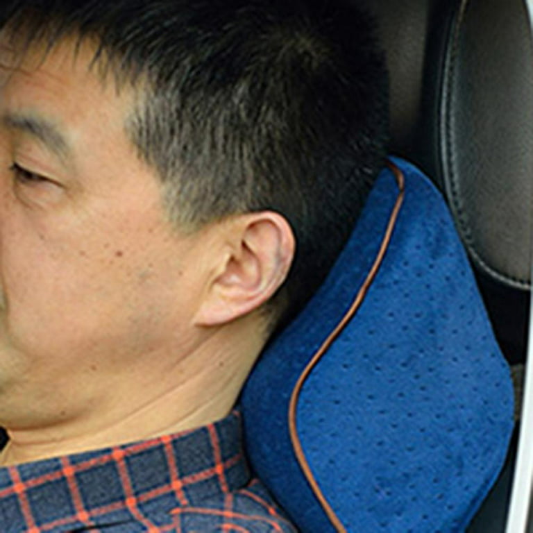 Car Headrest Lumbar Memory Foam Car Neck Pillow Pillow Set Car Seat Ba