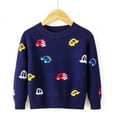 thumbnail image 4 of ketyyh-chn99 Thinking of Youth Hoodie Toddler Boys Girls Cartoon Cars Prints Sweater Long Sleeve Boys Dress Clothes Size 6, 4 of 5