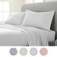 thumbnail image 2 of EcoPure 3-Piece Twin Sheet Set | 100% Organic Cotton | Comfort Washed | Deep Pocket | White, 2 of 9