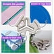 thumbnail image 3 of Guía de tres esquinas para máquina de coser, posicionamiento universal de costuras, estilo industrial, estructura metálica resistente, portátil y plegable, para oficina en casa, costura de, 3 of 3