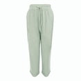 thumbnail image 5 of Women's Fashion Casual Solid Color Elastic Waist Cotton and Linen Casual Pants, 5 of 6