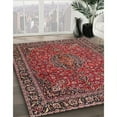 thumbnail image 2 of Ahgly Company Indoor Rectangle Traditional Saffron Red Persian Area Rugs, 2' x 3', 2 of 6