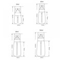 thumbnail image 3 of Travel Size Spray Bottle, Fine Mist Spray Bottles, Refillable Make Up Spray Bottle Travel Mist Bottle-Four Kinds Of Size（30ml-60ml-80ml-100ml), 3 of 9