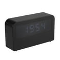 thumbnail image 1 of New Bedside Clock Colorful Night Flip Page Book Creative Foreign Trade Gifts Luminous Wood Clock, 1 of 2